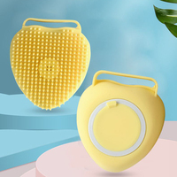Łazienka szczeniak dużego psa kot masująca do kąpieli rękawice szczotka miękki bezpieczny silikon akcesoria dla zwierząt dla psów koty narzędzia Mascotas Products 5